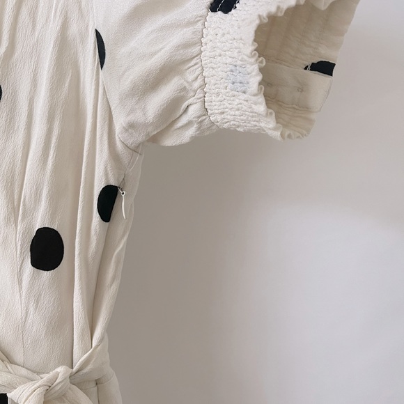 Anthropologie Breanna Wrap Polka Dot Dress - Picture 9 of 13